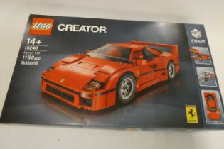 Lego set 10248, Creator, Ferrari, boxed Condition Report: Generally good, used but appears complete,