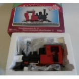 LGB Toy Train range locomotive number 11 and a small tender, boxed, good+