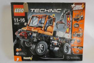 Lego Technic set 8110, Mercedes Benz Unimog, boxed Condition Report: Opened, built, unchecked for