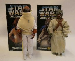 Two Kenner Star Wars Collector Series 300mm figures Tusken Raider and Admiral Ackbar, boxes AF,
