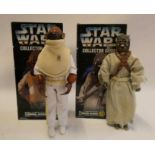 Two Kenner Star Wars Collector Series 300mm figures Tusken Raider and Admiral Ackbar, boxes AF,