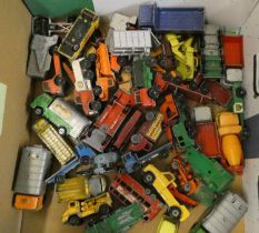 Playworn Matchbox vehicles, most items have some damage or paint loss, poor