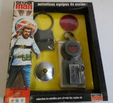 Geyper Man (Action man) Transmisor Flash set in unopened display packaging, good