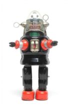 Nomura (TN) battery operated mechanical robot based on Robby The Robot from the Forbidden Planet