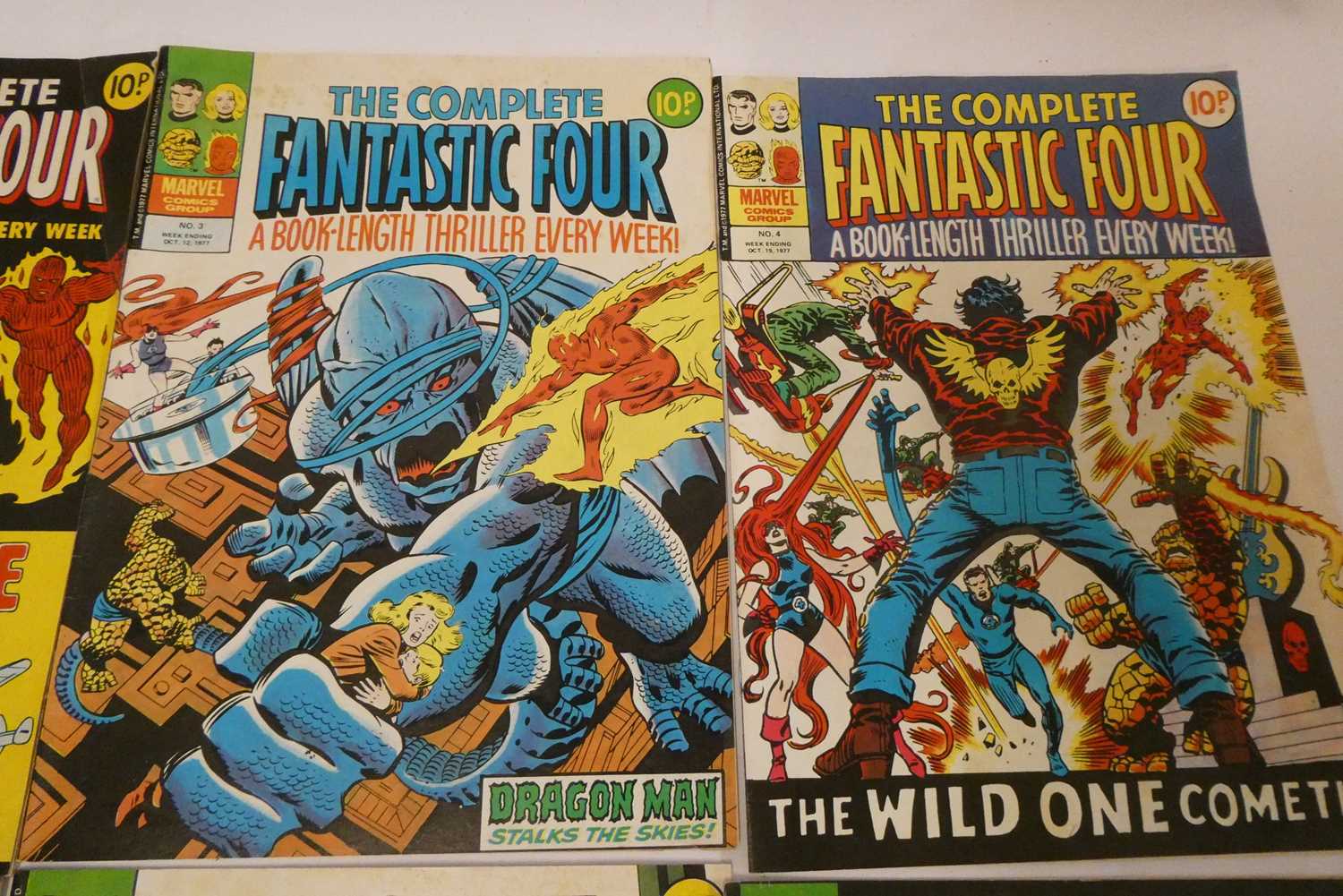 8 "The Complete Fantastic Four" Marvel comics numbers 1-7 and 9 Condition Report: Generally good, - Image 3 of 5