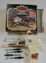 Star Wars The Empire Strikes back "Battle Damaged" X-Wing Fighter, boxed, vehicle fair, box af