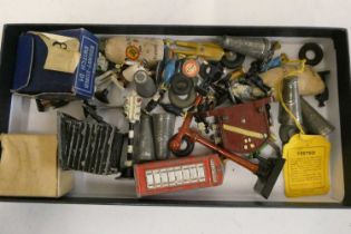 Trackside accessories and figures from Hornby and others, good