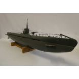 Battery powered model submarine, unable to confirm operational capability as not had access to the