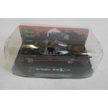 Scalextric Batmobile in display box, mint