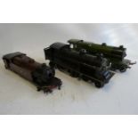 Playworn clockwork Hornby Flying Scotsman (no Tender) LMS tank locomotive body and Bing electric 4-