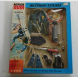 Action Man Underwater Explorer in unopened display packaging, packaging good to excellent