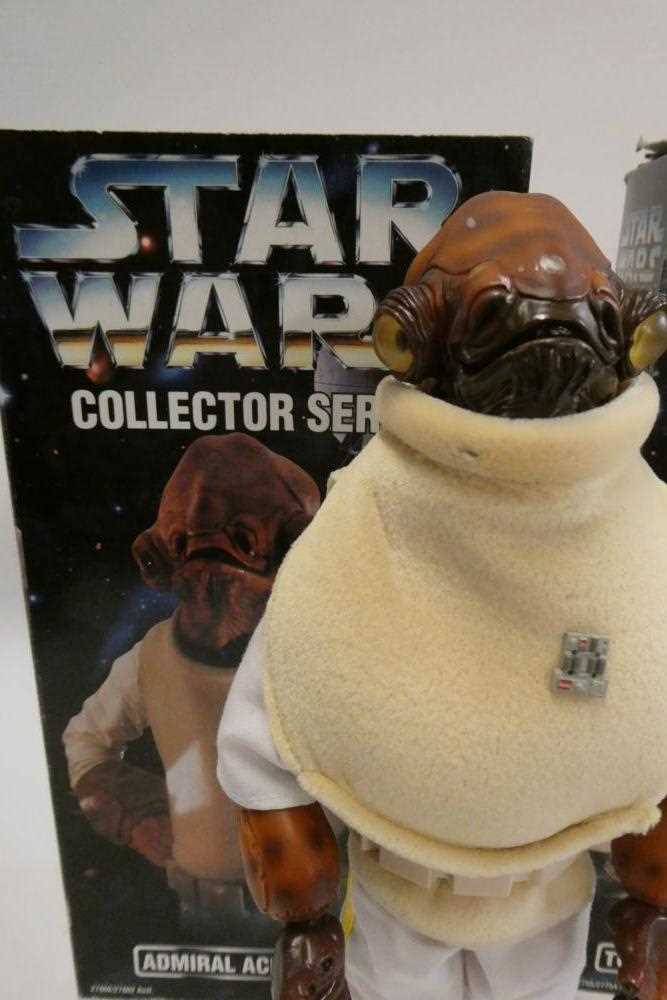 Two Kenner Star Wars Collector Series 300mm figures Tusken Raider and Admiral Ackbar, boxes AF, - Image 3 of 3