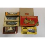 Late issue Matchbox Models of Yesteryear comprising Self-propelled Fire Engine, Leyland 3 tonne