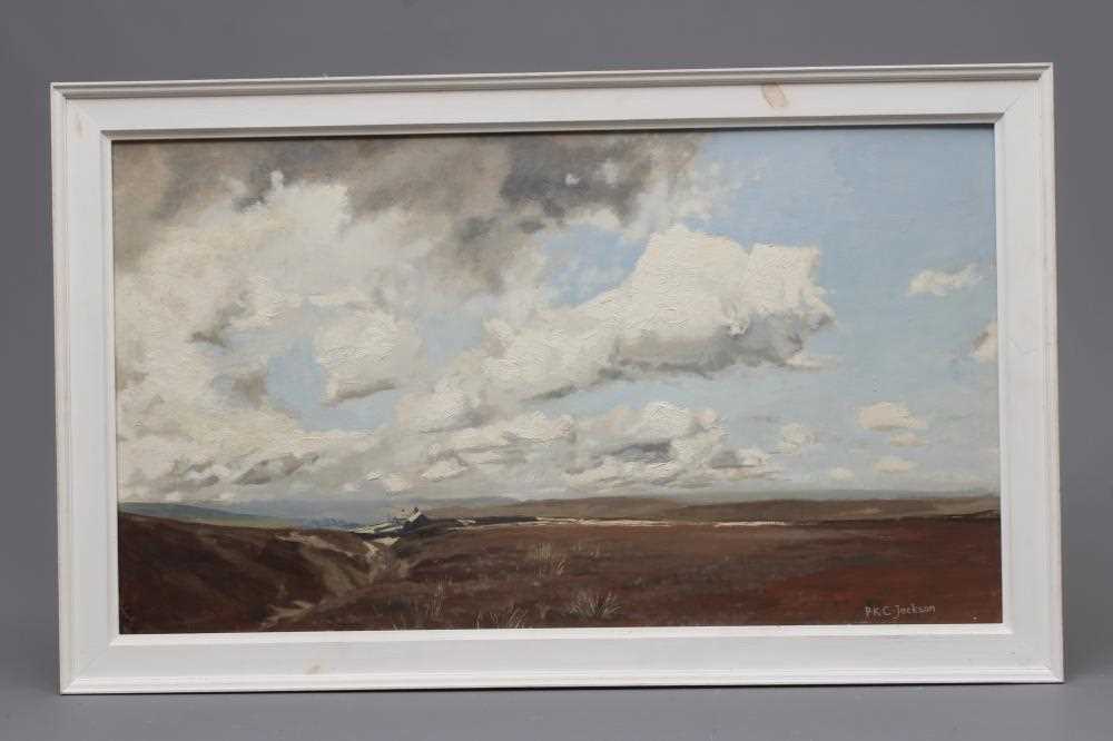 Y PETER KENNETH COWLEY JACKSON (1930-2006) Wuthering Heights, signed lower right, inscribed with