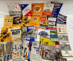 A quantity of 1960/70/80's football programmes to include Hull City and Leeds United etc. Together