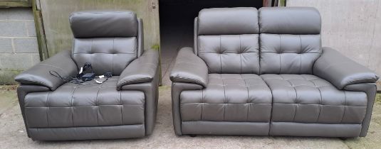 La-Z-Boy Knoxville 2 Seater Static Sofasofa and power recliner armchair with usb ports. Sofa 110 x