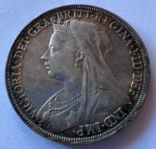 A Victoria, 1837-1901 Silver crown, 1897. 28.33gm.