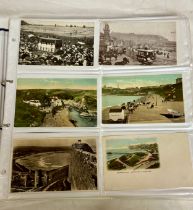 A collection of 180 local interest postcards to include Scarborough, Bridlington, Whitby, Robin