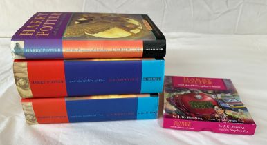 Early Harry Potter Editions to include a misprint Harry Potter and the Prisoner of Azkaban and 2