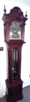 A modern Tempus Fugit longcase clock, Clockart Oporto. Robert Grant of London. 216cm h.