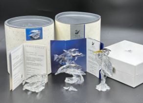 Swarovski crystal Annual Edition to include 'Lead Me' - The Dolphins 1990, 'Save Me' - The Seals