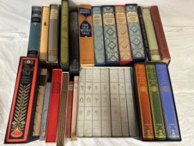 Folio Society. Jane Austen boxed set of 7 novels, with H. G. Wells Classics of Science Fiction 3