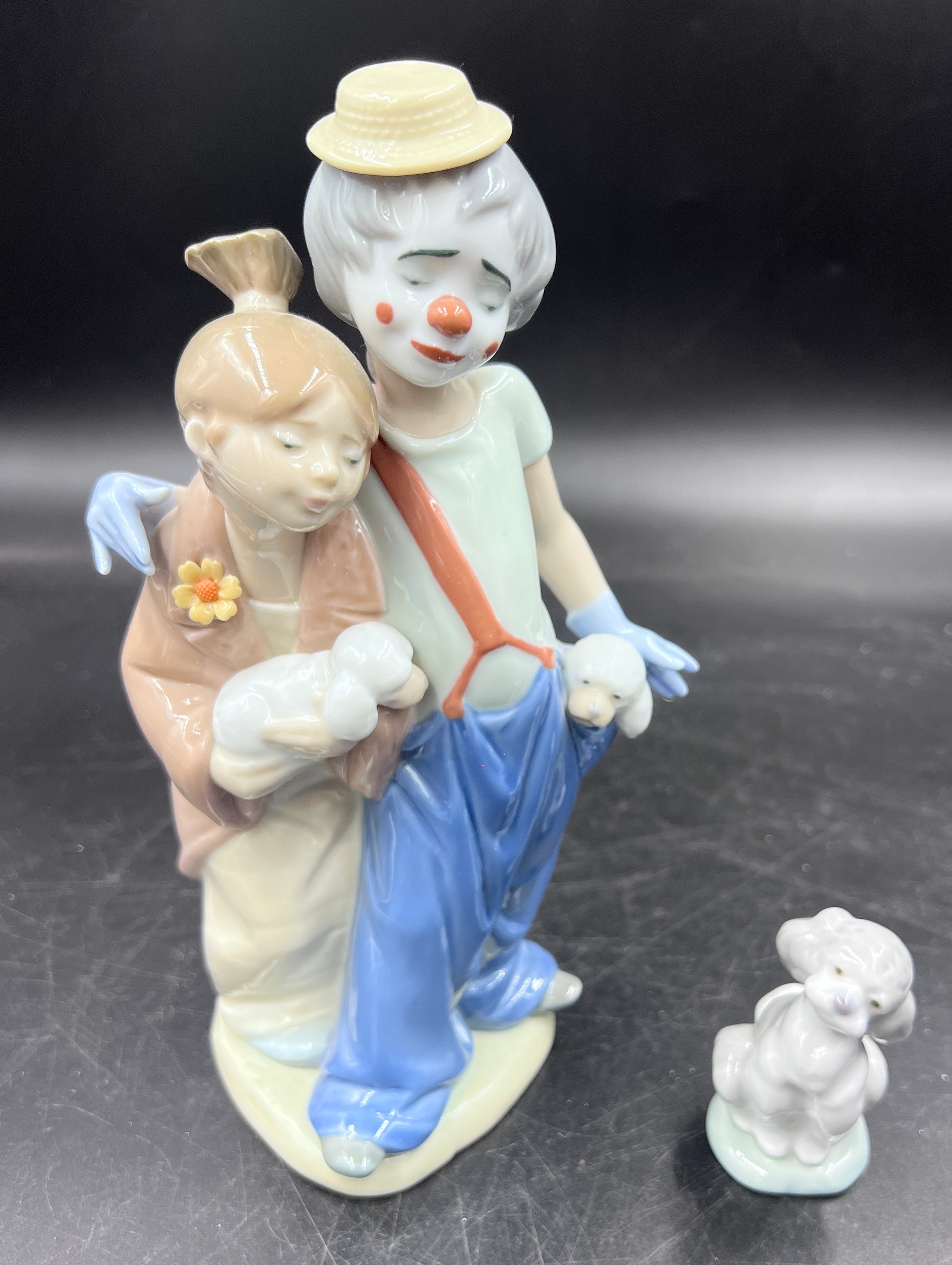 A boxed LLadro Society 7686 Pals Forever together with boxed 7685 A Friend For Life.