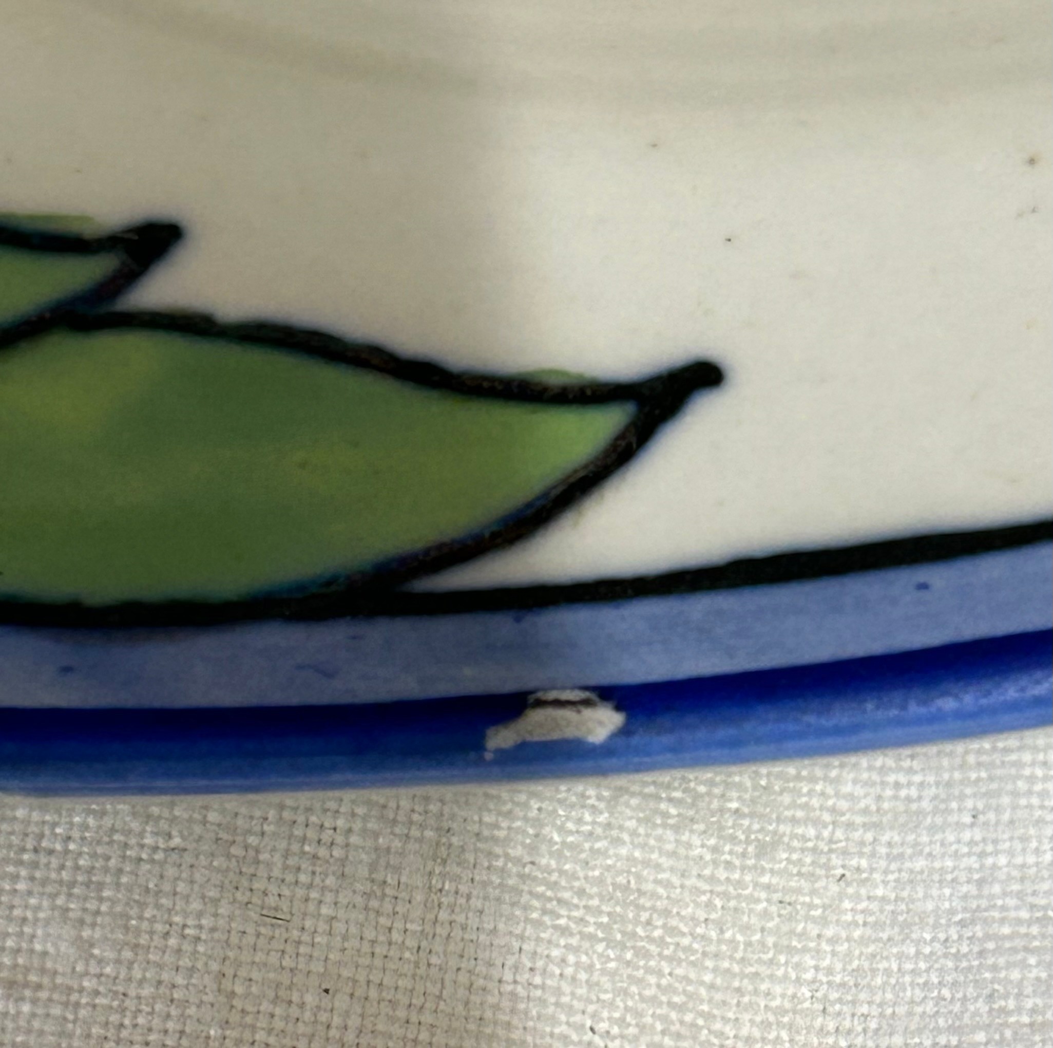 English ceramics to include a set of Burleigh ware plates, designed by Charlotte Rhead, pattern - Image 7 of 7