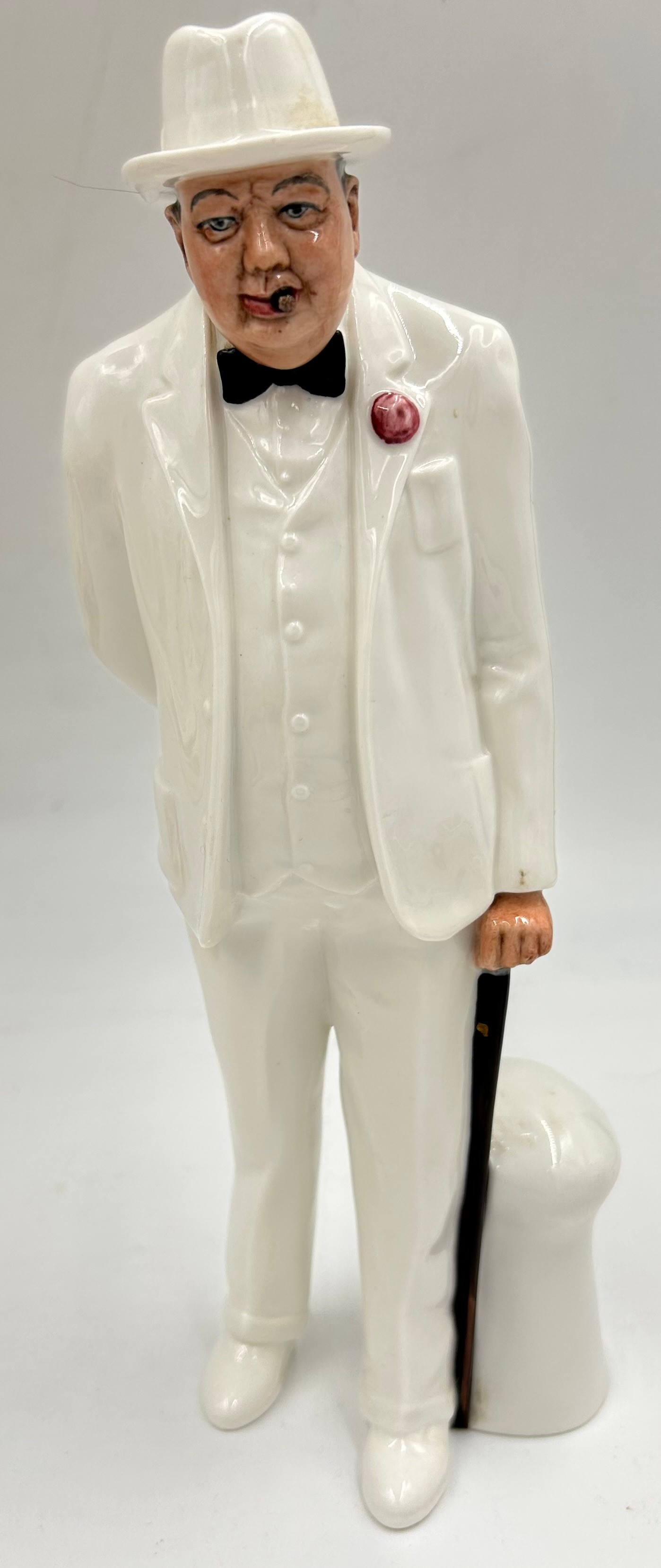 A Royal Doulton Sir Winston Churchill Figurine, HN 3057, 26.5cm h.