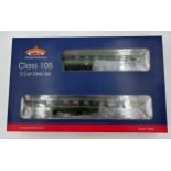 A boxed Bachmann Branch-Line OO gauge British Railways Class 105 Two Car DMU set in BR Green with
