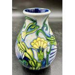 An ovoid Moorcroft vase in the 'Rough Hawksbeard' pattern, dated 1997, signed in gold by J.