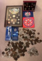 Coins to include 1997 United Kingdom Brilliant Uncirculated Coin Collection, 2004 United Kingdom