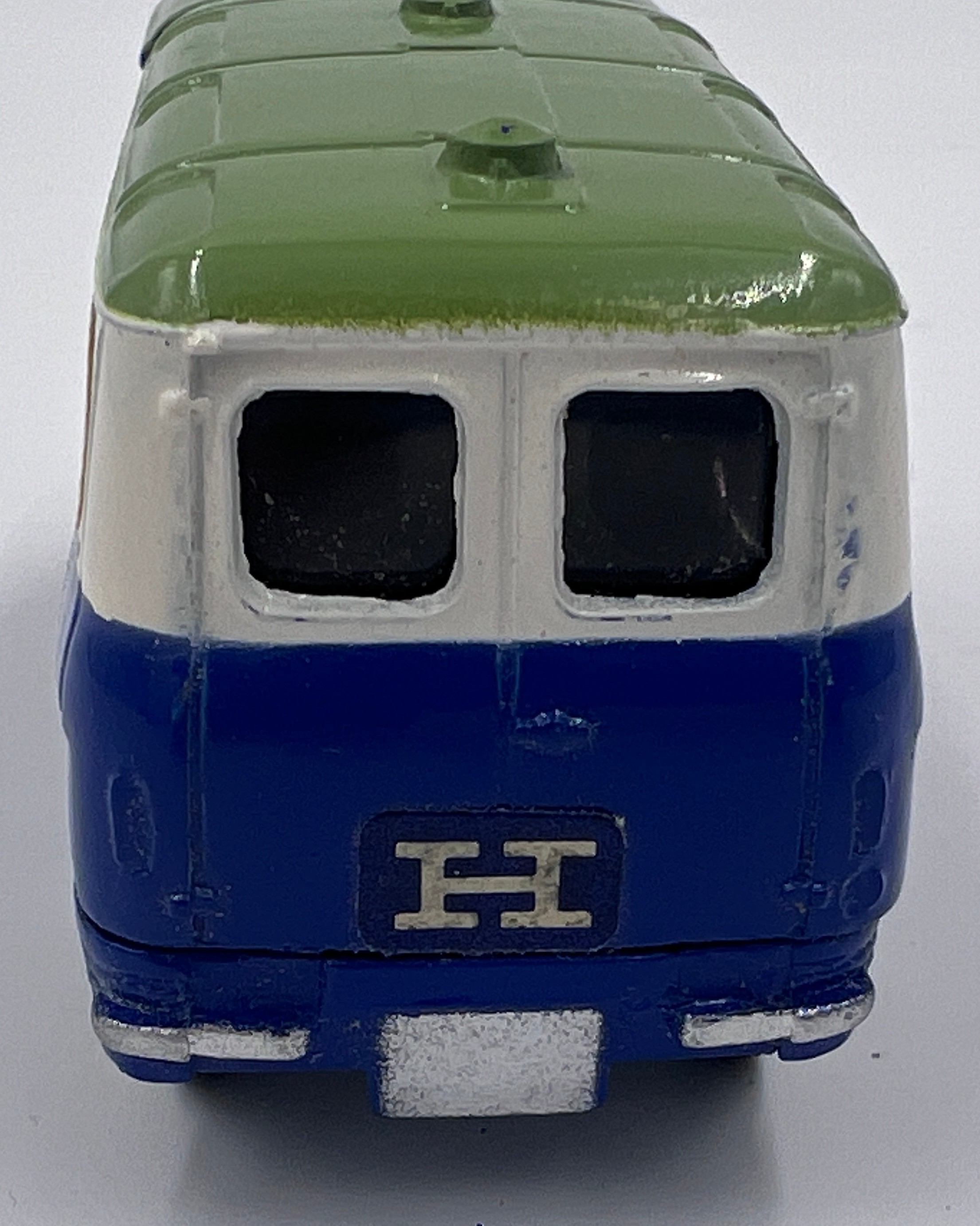 Corgi 462 Commer "Hammonds" Promotional Van in original box - finished in blue with a green roof, - Bild 10 aus 11