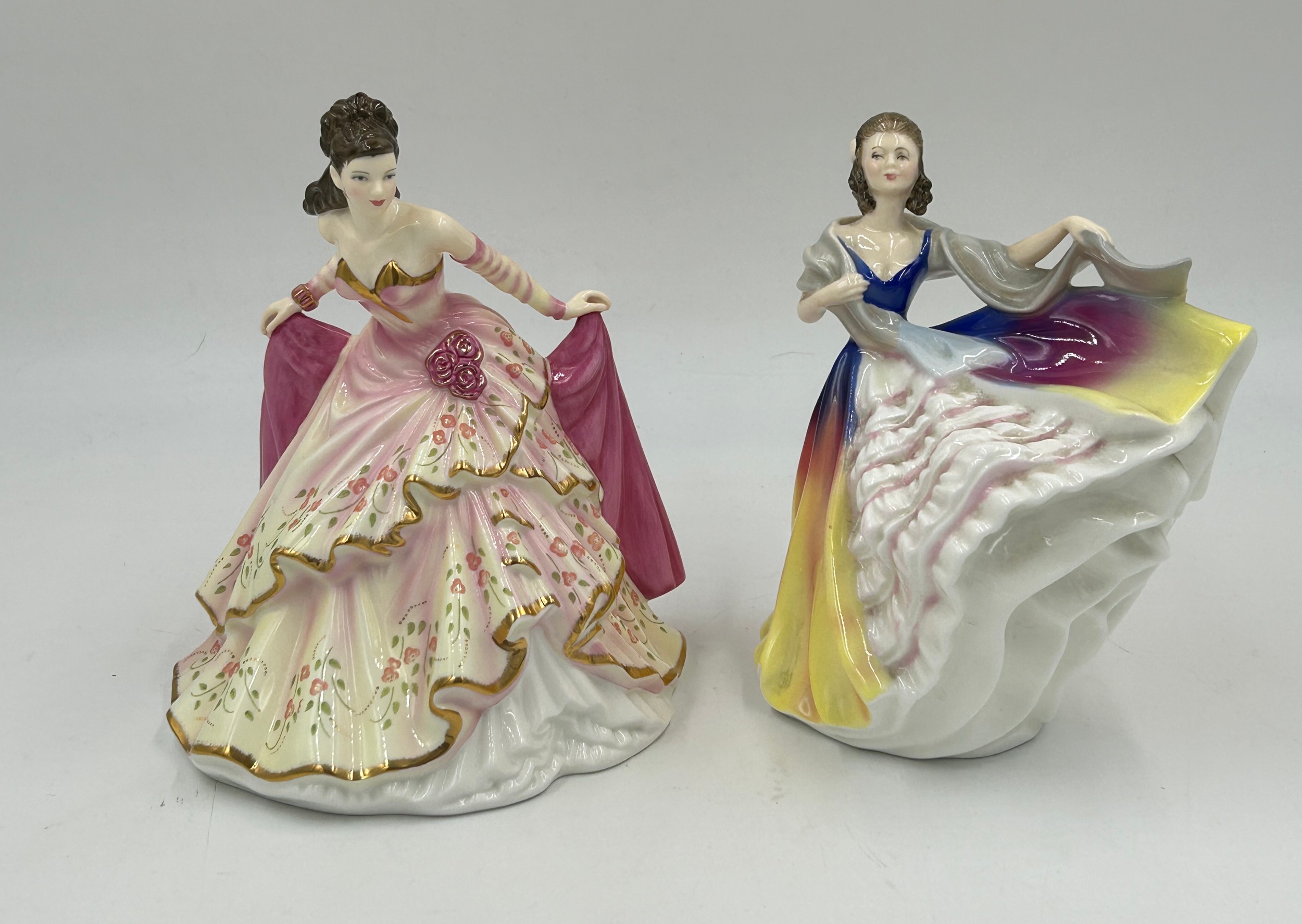Ten Royal Doulton figurines: Figure of the Year 1998 HN4041 Rebecca, 2003 Elizabeth HN4426, 1995 - Image 10 of 11