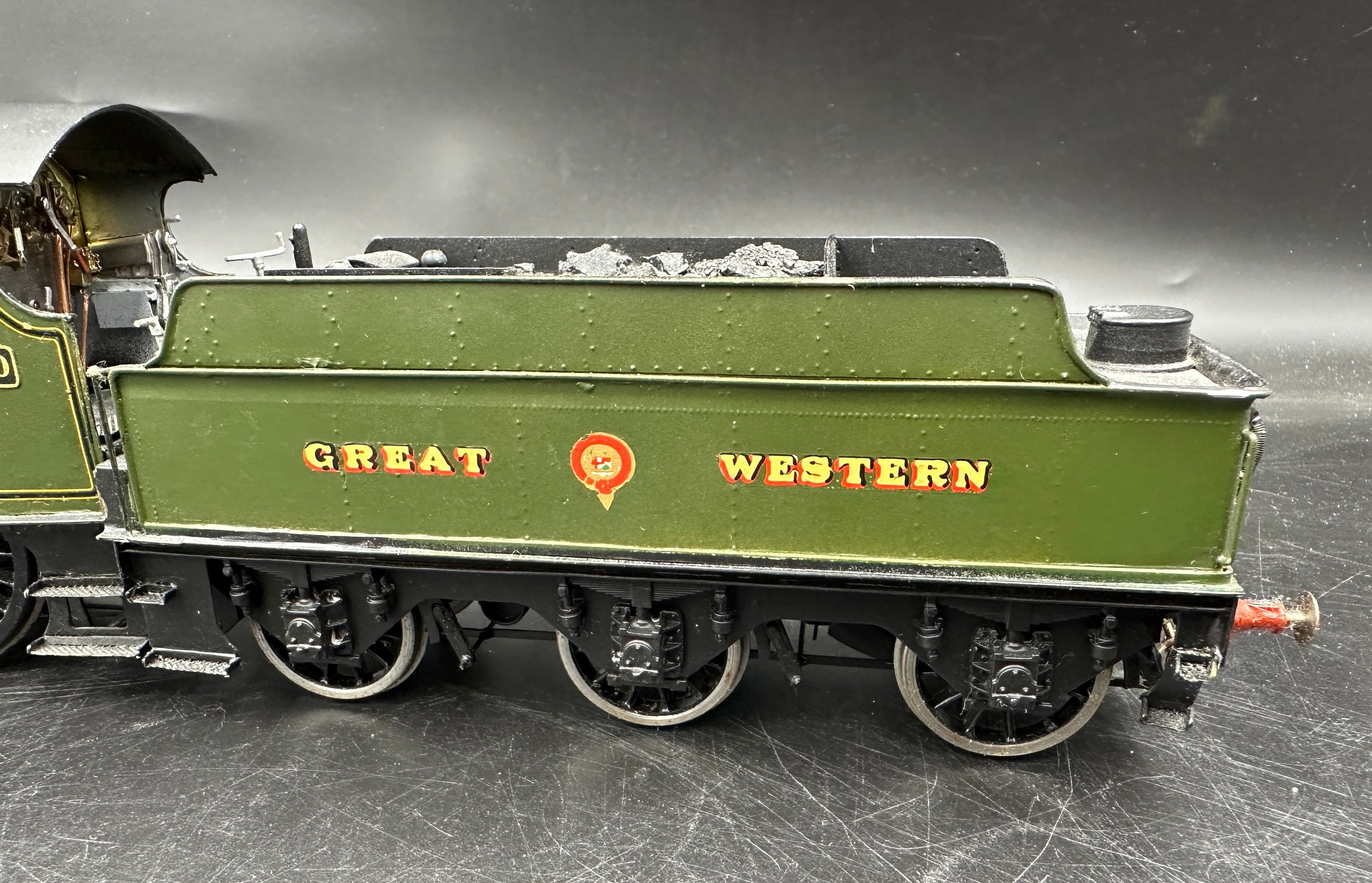 Taplow Court 2950 Great Western 0 gauge in 'Great Western' green with brass name and number plates - Image 14 of 16