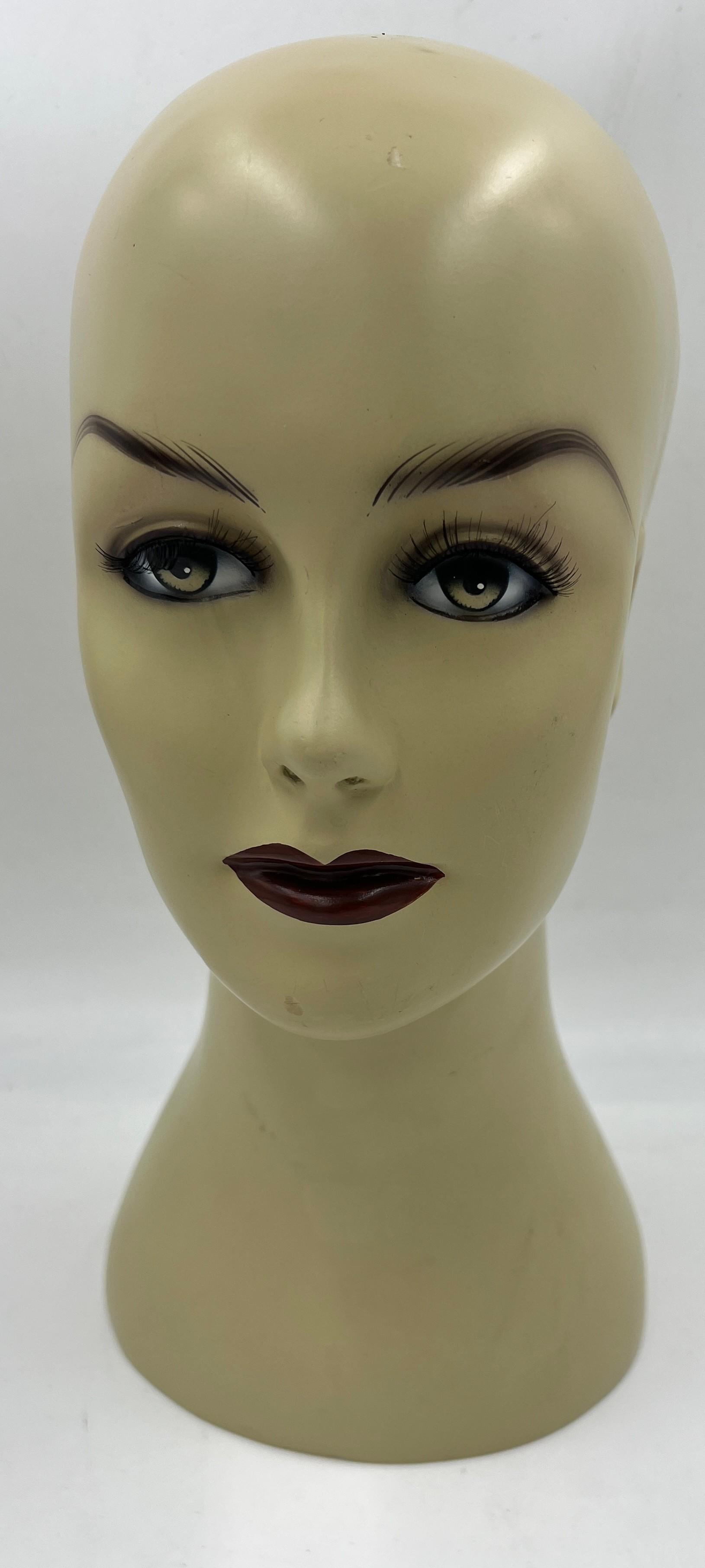 A vintage display head, 37cm h. - Bild 3 aus 3