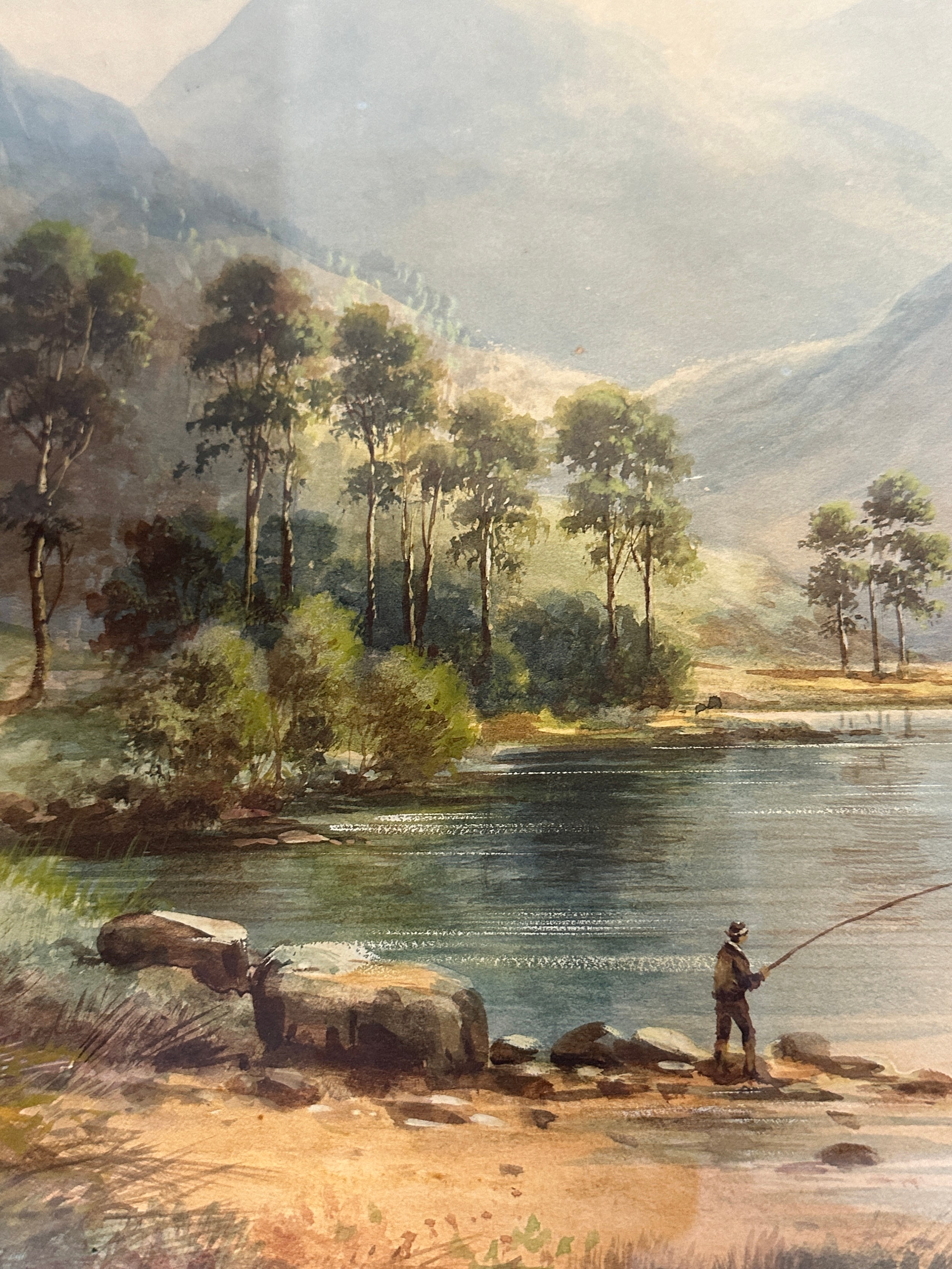 Milton Drinkwater (1862-1923) A pair of highland landscape watercolours, both signed lower left. - Bild 7 aus 7