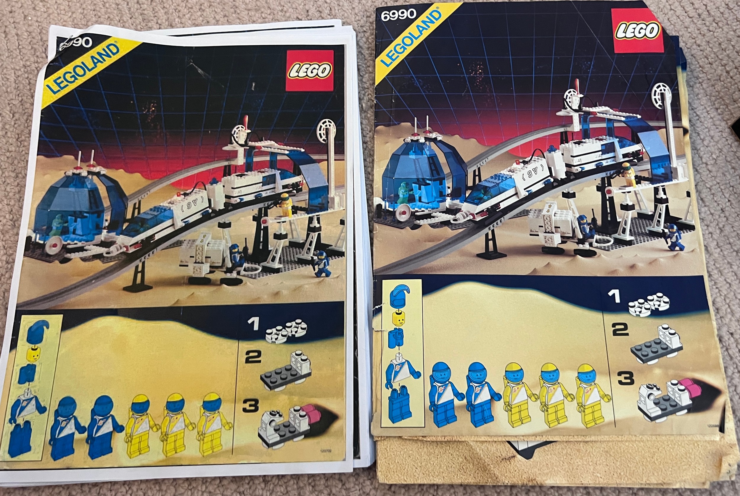 A boxed Lego 6990 Space Monorail and possible track extensions 6921. - Image 7 of 9