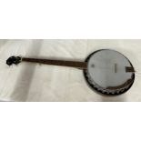 A Tonewood five string banjo.