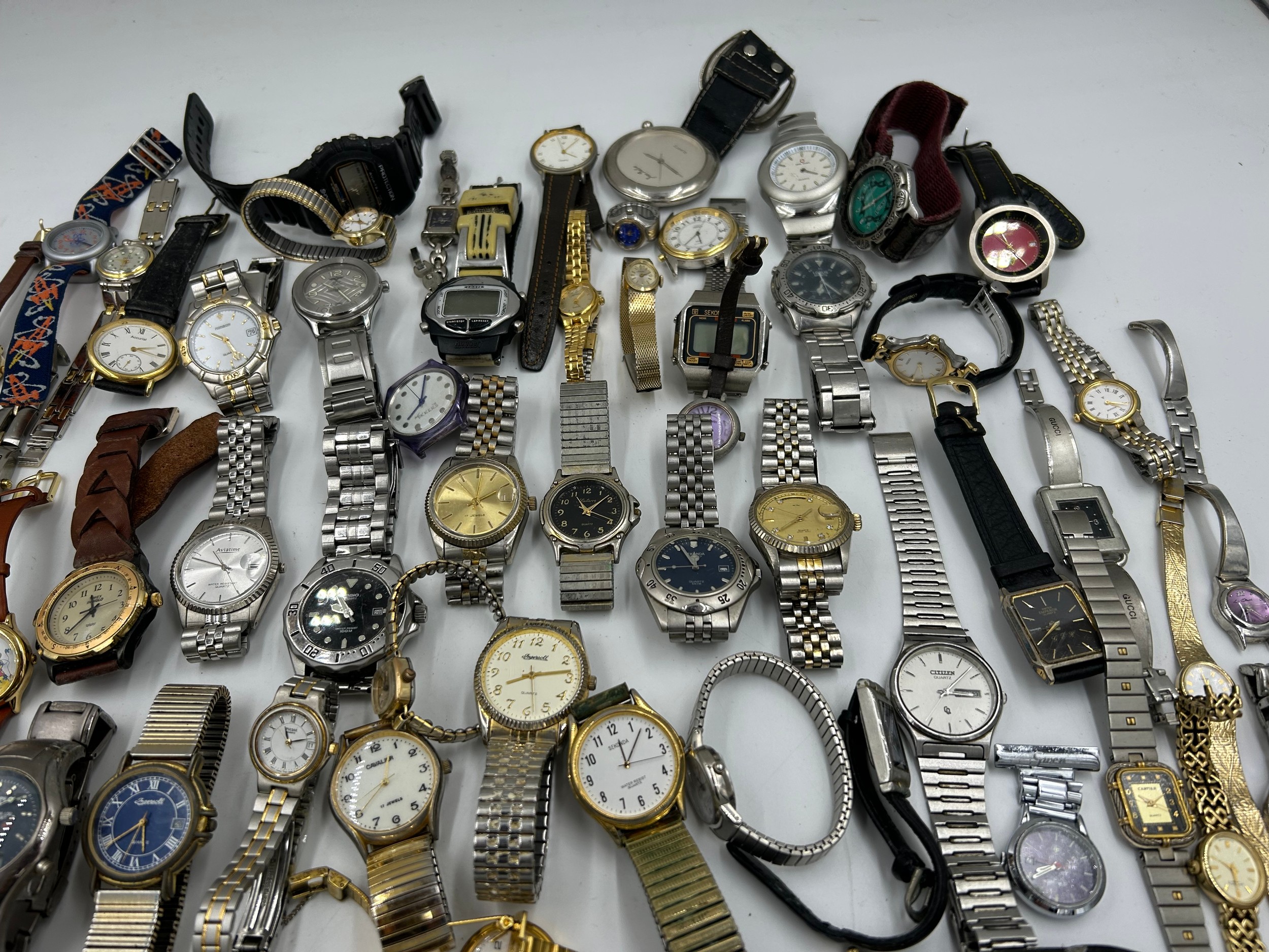 A quantity of watches to include Sekonda, Ingersoll, Lorus, Seiko, Rotary, Timex etc. - Image 3 of 3
