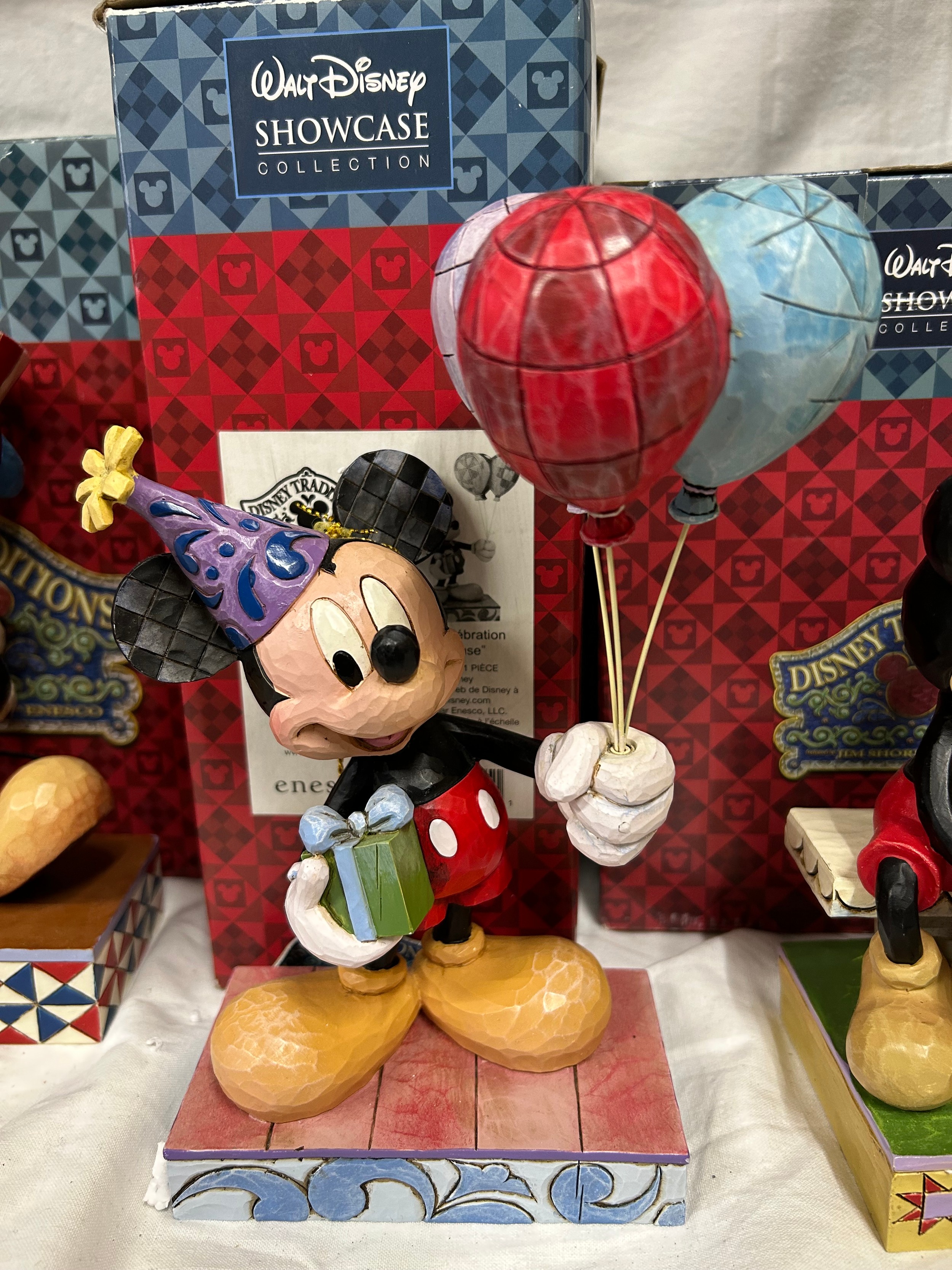 A Selection of 7 'Walt Disney SHOWCASE collection figurines all boxed, to include - Mickey with - Bild 4 aus 8