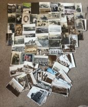 A quantity of early 20thC postcards to include Inverness, Welwyn Garden City, Edinburgh, Muroran,