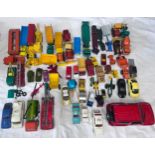 Diecast toys comprising Dinky, Corgi, Lesney, Matchbox Series etc to include Dinky Johnston Road