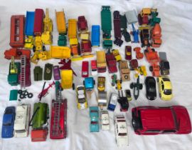 Diecast toys comprising Dinky, Corgi, Lesney, Matchbox Series etc to include Dinky Johnston Road