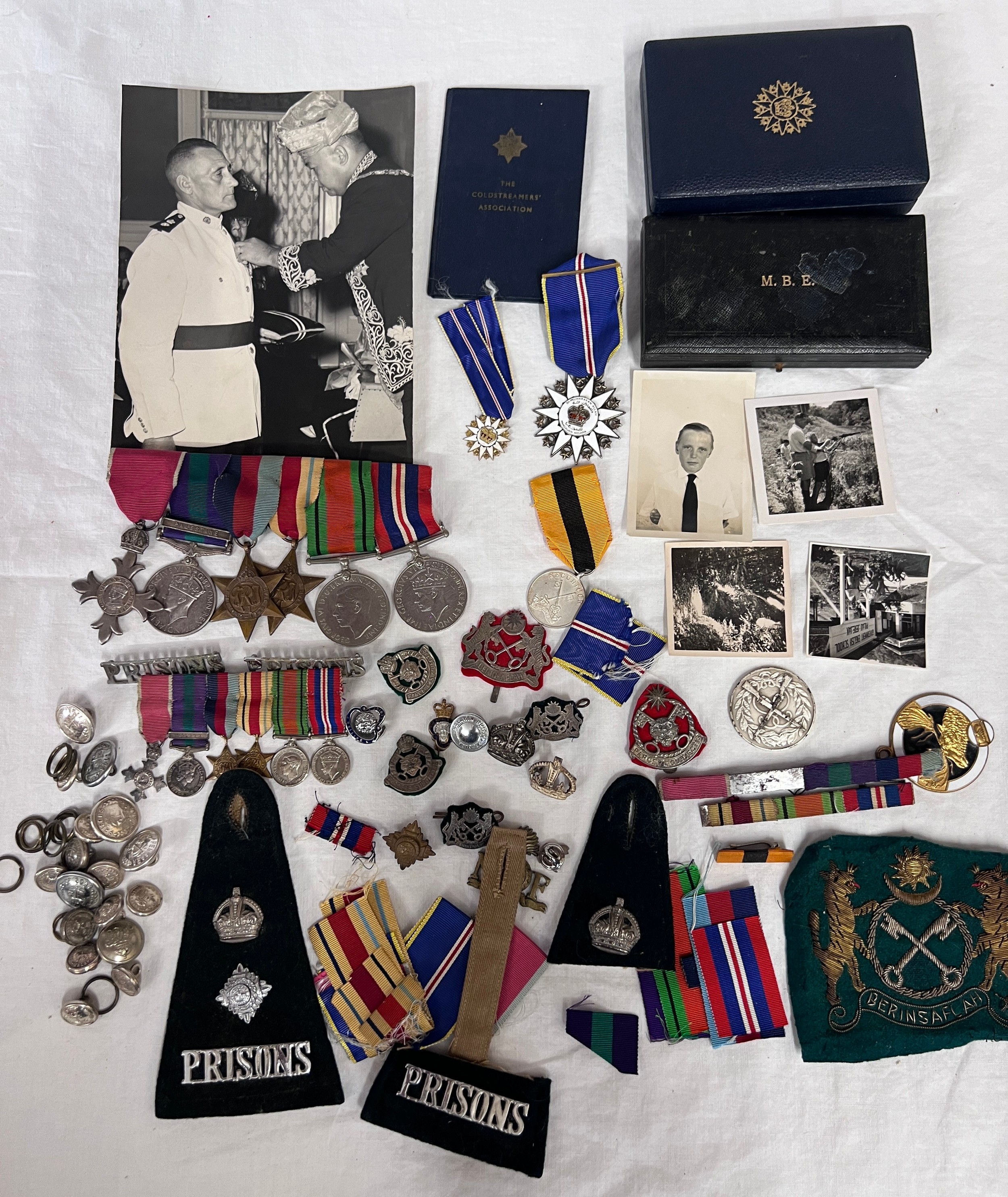 Harry Gilbert Shorters M. B. E., A.M.N. A good historical collection of medals and archive