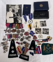 Harry Gilbert Shorters M. B. E., A.M.N. A good historical collection of medals and archive