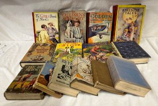 Selection of fourteen 1930/40 Childrens Books to include Our Girls Gift Book, Bumper Book for Girls,