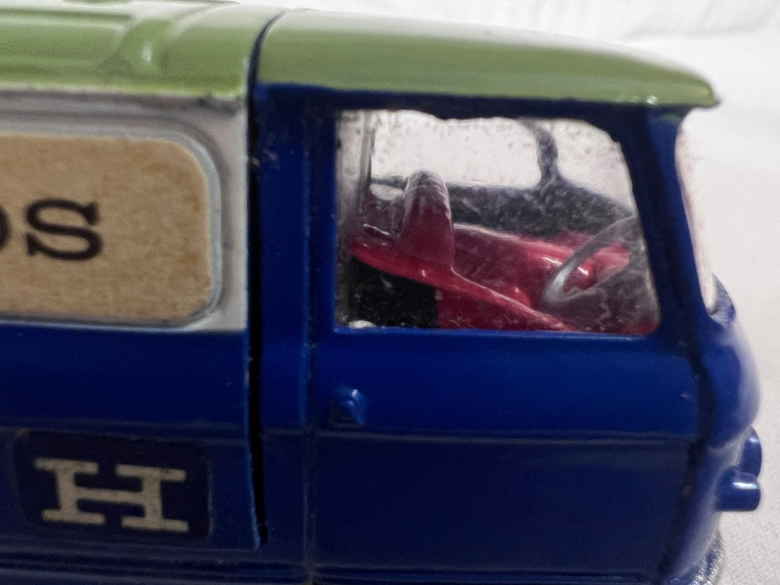 Corgi 462 Commer "Hammonds" Promotional Van in original box - finished in blue with a green roof, - Bild 11 aus 11