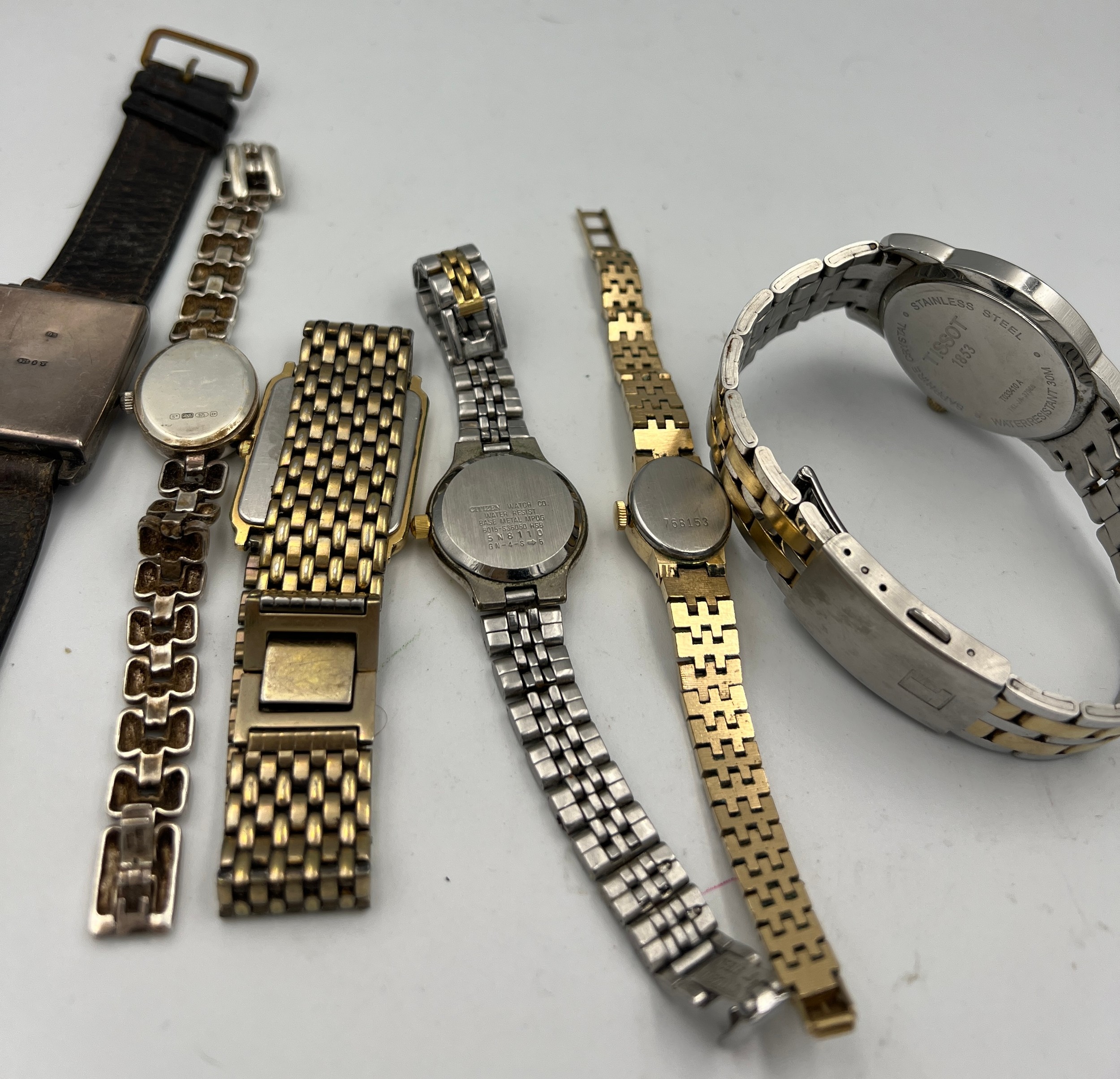 Six various gentlemen’s and ladies wristwatches to include Tissot 1853, Seiko quartz, Sekonda, - Bild 2 aus 2