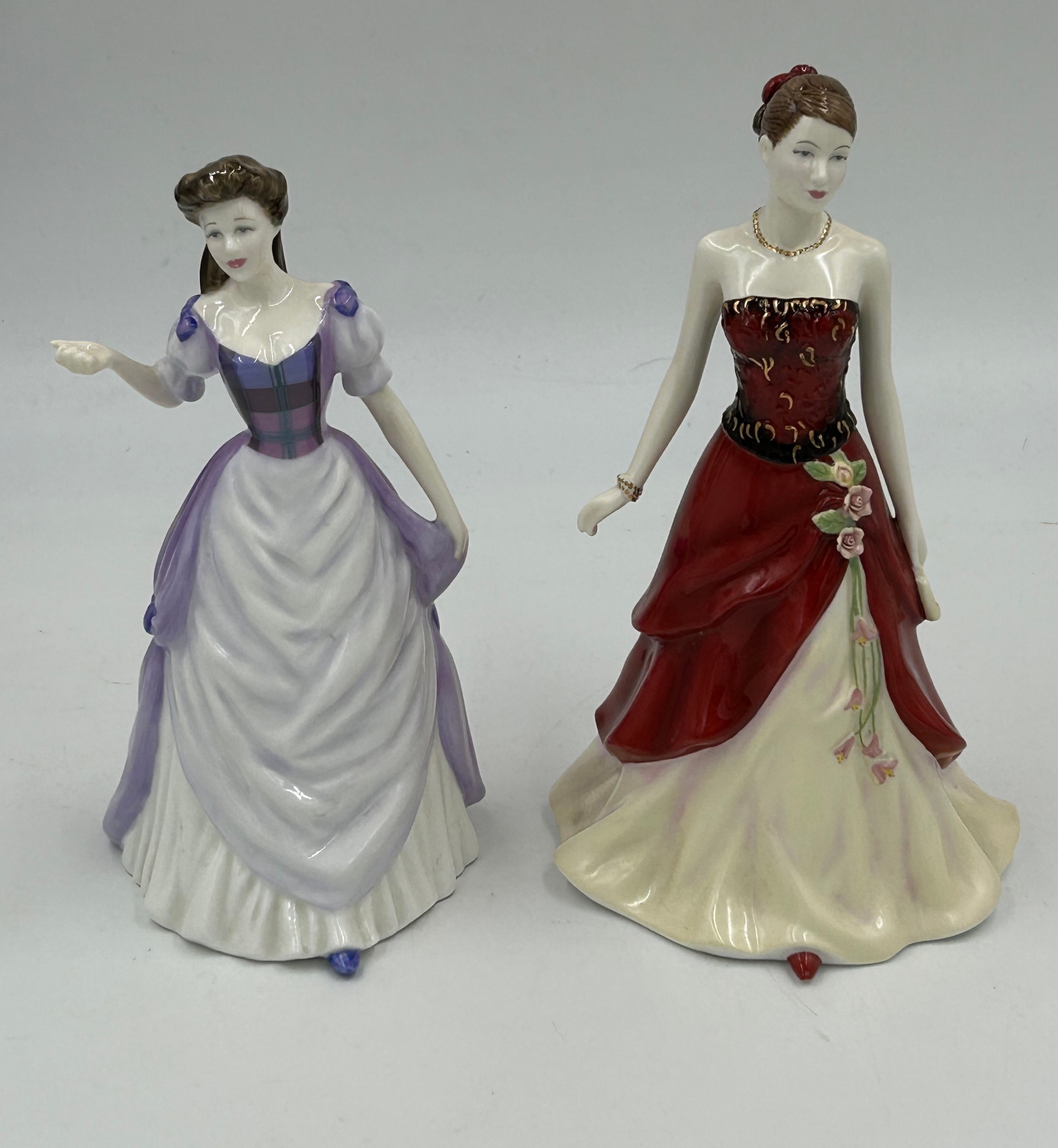 Eleven Royal Doulton figurines to include: Figure of the Year 2004 Classics Susan HN4532,1993 - Image 8 of 11